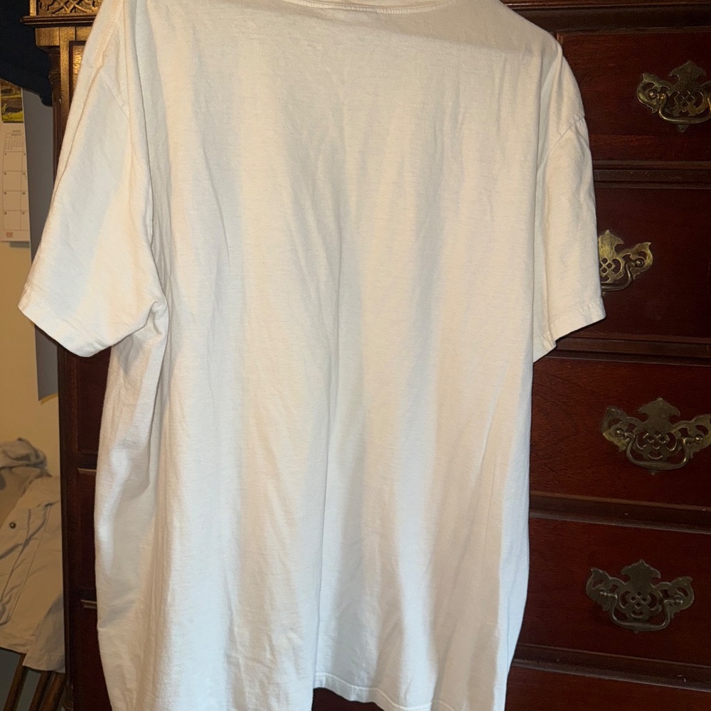 Polo Ralph Lauren Short Sleeve White XL 100% Cotton - Picture 2 of 3